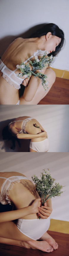 「氣質正妹」寧靜的午後寫真！纖細女體與光影的絕妙搭配，恬淡優雅的視覺饗宴！