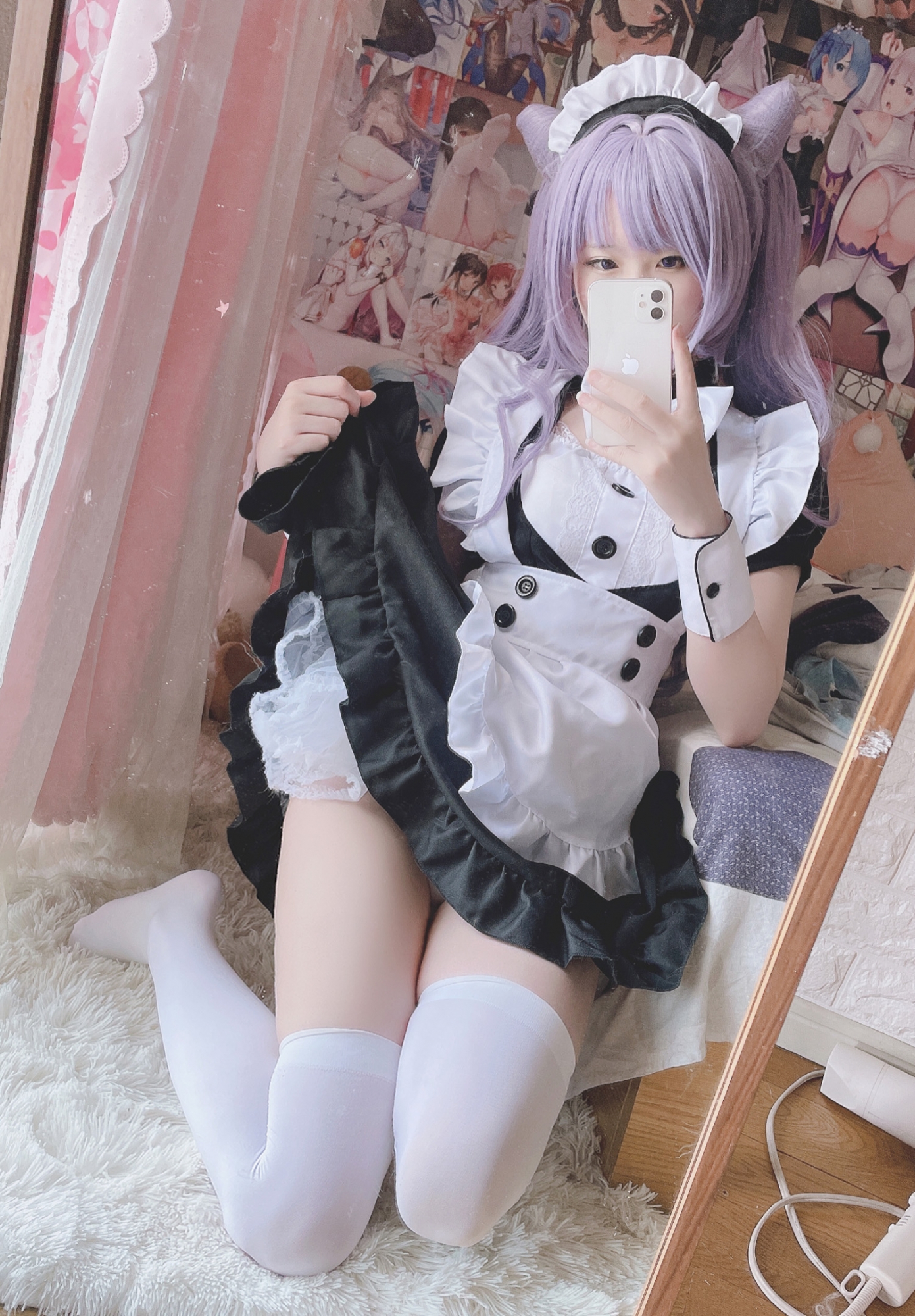 みさ呆呆：メイド刻晴 - 貼圖 - 清涼寫真 -