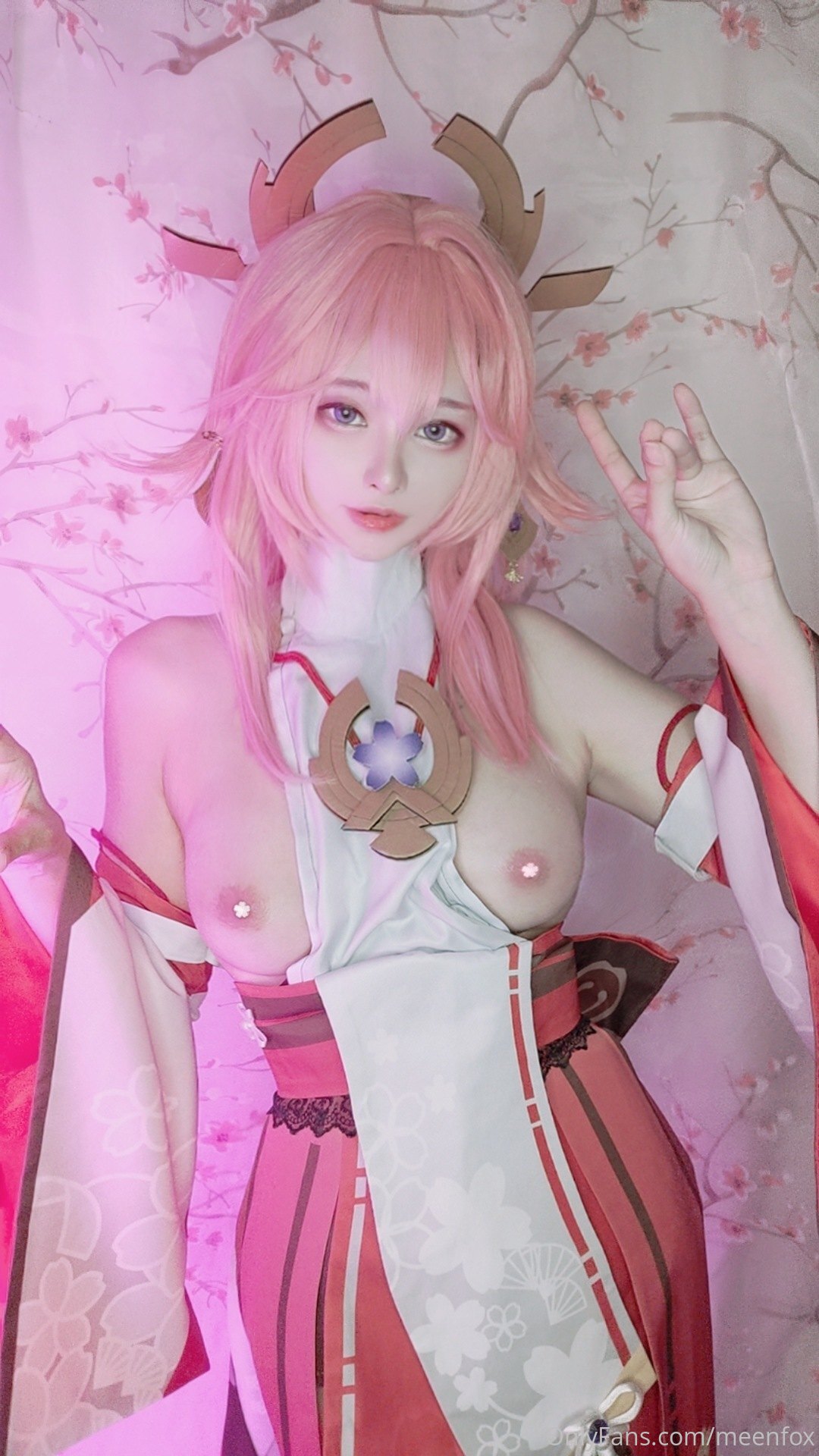 Meenfox - Yae Miko - 貼圖 - 清涼寫真 -