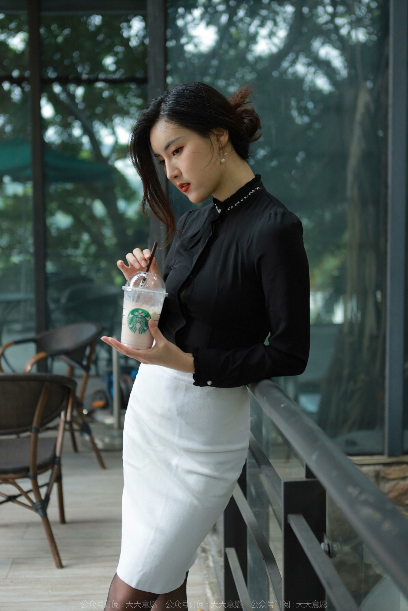 [異思趣向IESS] 模特：小寶 《黑絲黑襯衣》(81P) - 貼圖 - 絲襪美腿 -
