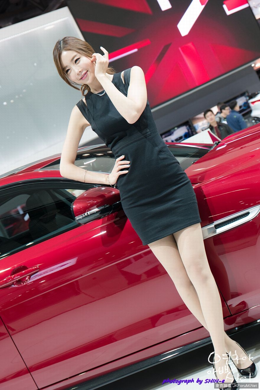 【Show girl系列】2015韓國車展 靓麗車模Ha Ji Hyun【74P】 - 貼圖 - 絲襪美腿 -