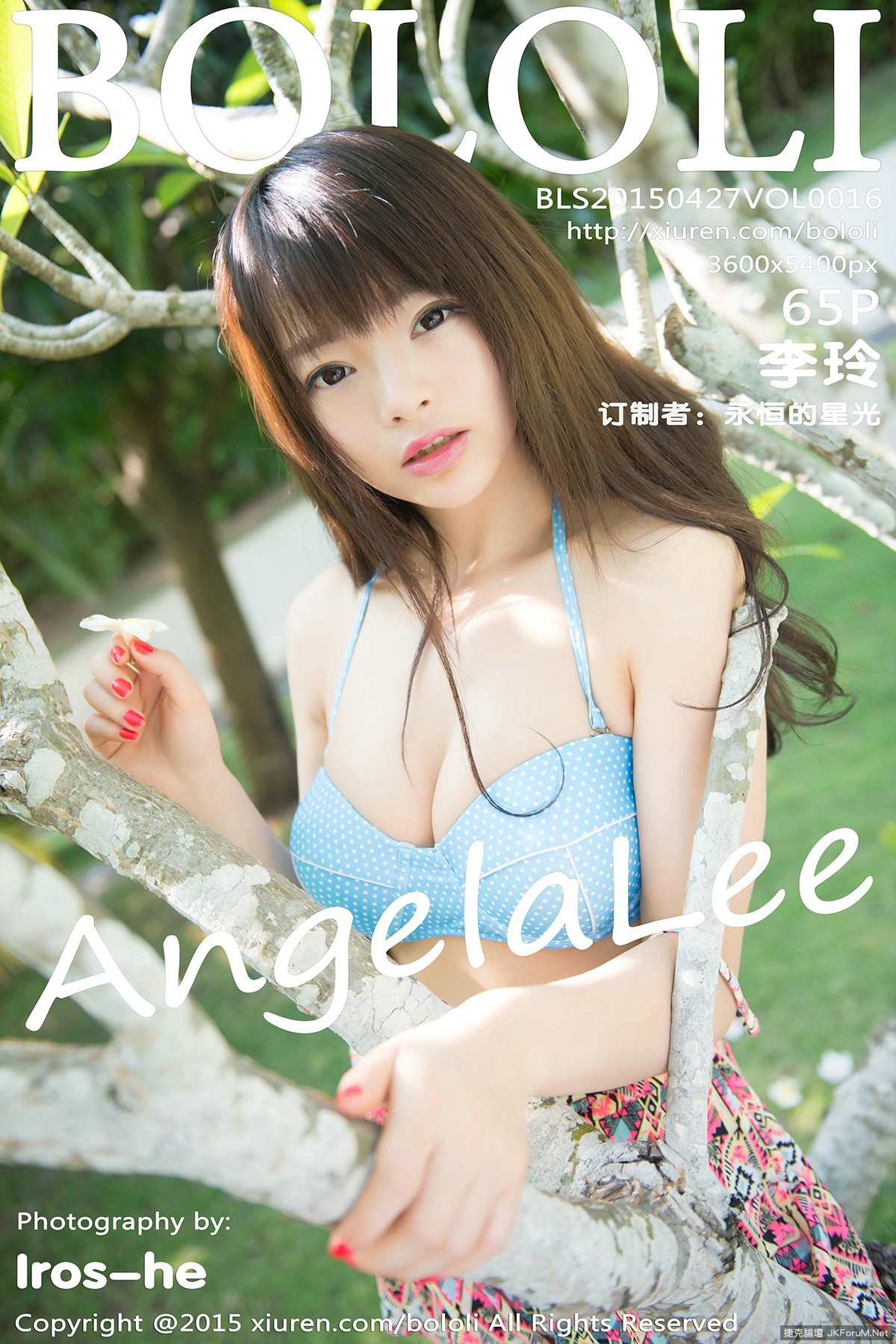[BoLoli波蘿社] 2015.04.27 VOL.016 Angela Lee 李玲 - 貼圖 - 絲襪美腿 -
