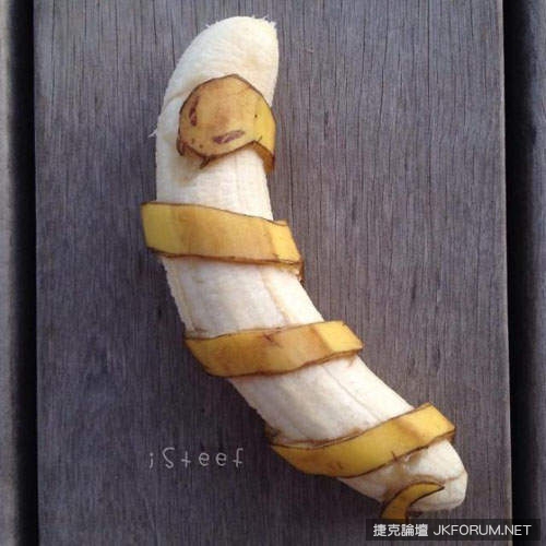 【GG扑克】《香蕉剝皮藝術》每種掰開都含有一種美
