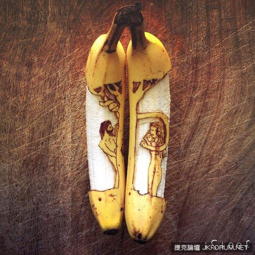 【GG扑克】《香蕉剝皮藝術》每種掰開都含有一種美