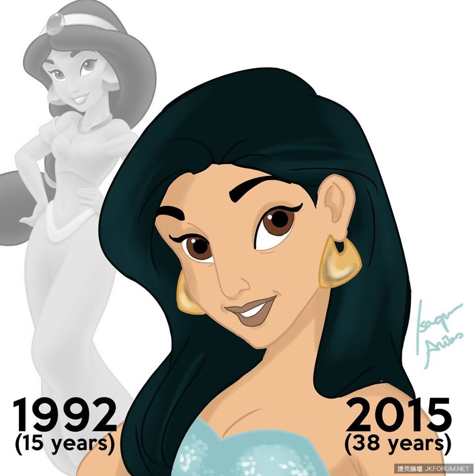 白雪公主也是會老的！真實年齡的迪士尼公主 誰最需要抗老呢？