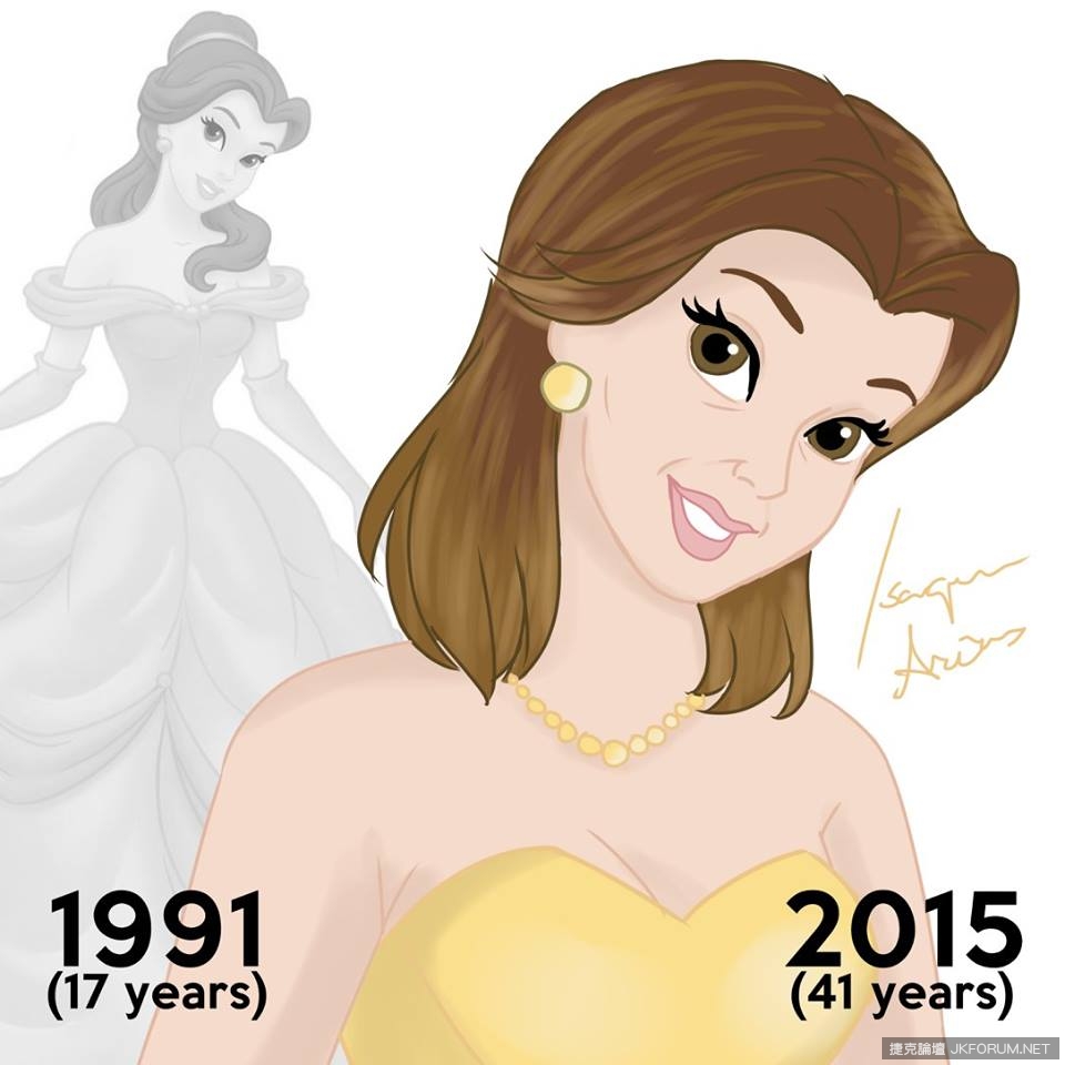 【6upoker】白雪公主也是會老的！真實年齡的迪士尼公主 誰最需要抗老呢？
