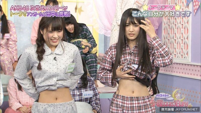 偶像果然都不吃飯？日本 AKB48 姊妹團成員秀出超纖細腰身！