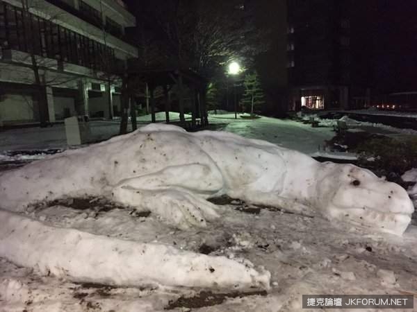 日本推民的創意在大雪中依然發揮極致ww