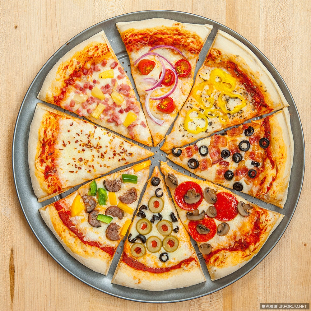 【WPT扑克】Pizza拼盤神器 每人都能有一片屬於自己口味的披薩