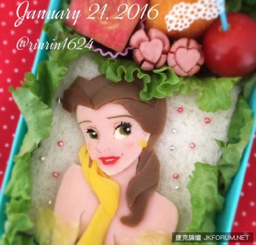 神啊，我也想要一個愛麗兒便當！讓女孩為之瘋狂的「迪士尼公主便當」神作