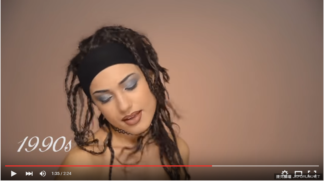 羅馬尼亞　女性百年潮流妝容