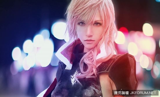 是遊戲畫面還是真人？美到讓人分不清楚的FFXIII 雷霆COSPLAY