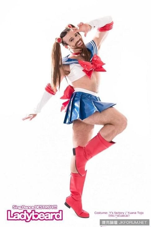 重口味萌點滿分「鬍鬚女」怎麼可以又帥又萌又性感！！！