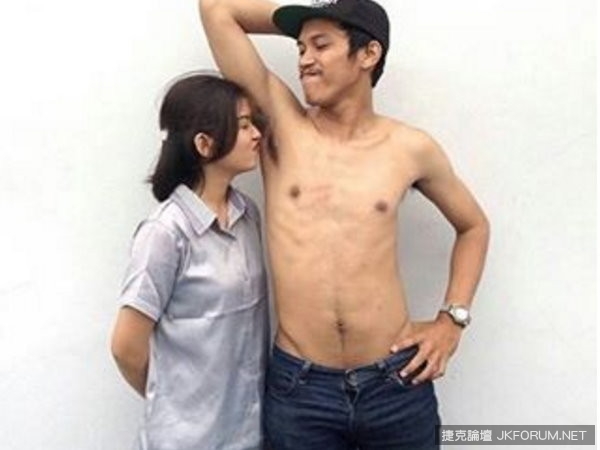 舌吻太遜　這國情侶用新招放閃！但&#8230;好不舒服啊&#8230;