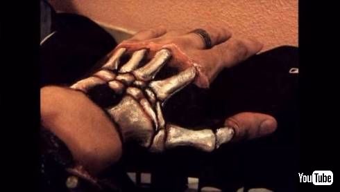 只剩下骨頭的手掌！人體彩繪真實的太恐怖啦！