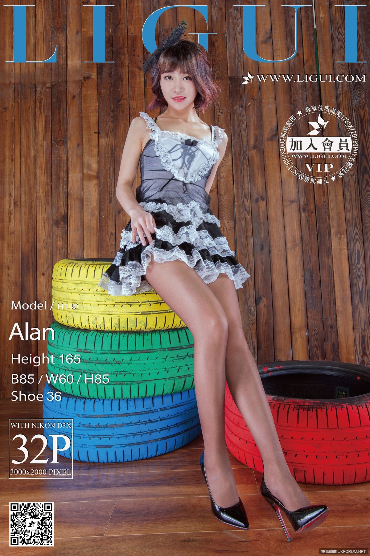 【麗櫃網路麗人系列】2016.05.03 Model ALAN 的黑絲高跟美腿【33P】 - 貼圖 - 絲襪美腿 -