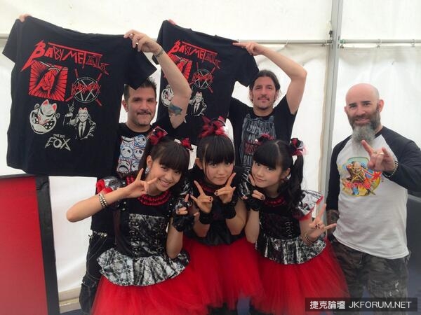 日本金屬偶像團體『BABYMETAL』席捲歐美重金屬圈！