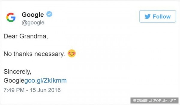 好可愛！《84歲禮貌大使奶奶》她搜尋Google還說了請、謝謝&#8230;