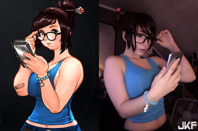 爆乳《正妹實況主Eclair》活像是電玩人物的正妹啊∼ - 歐美美女 -