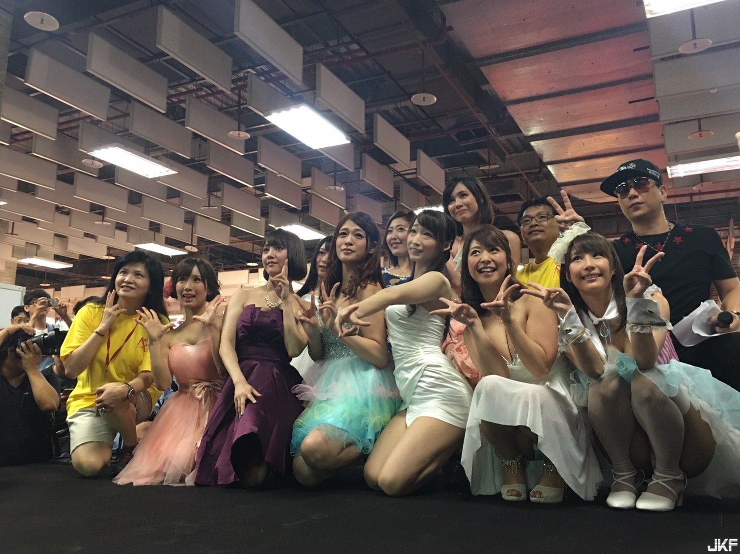【JKF X 2016 Adult Expo】AV女優點點名　報告九名女優全數到齊！
