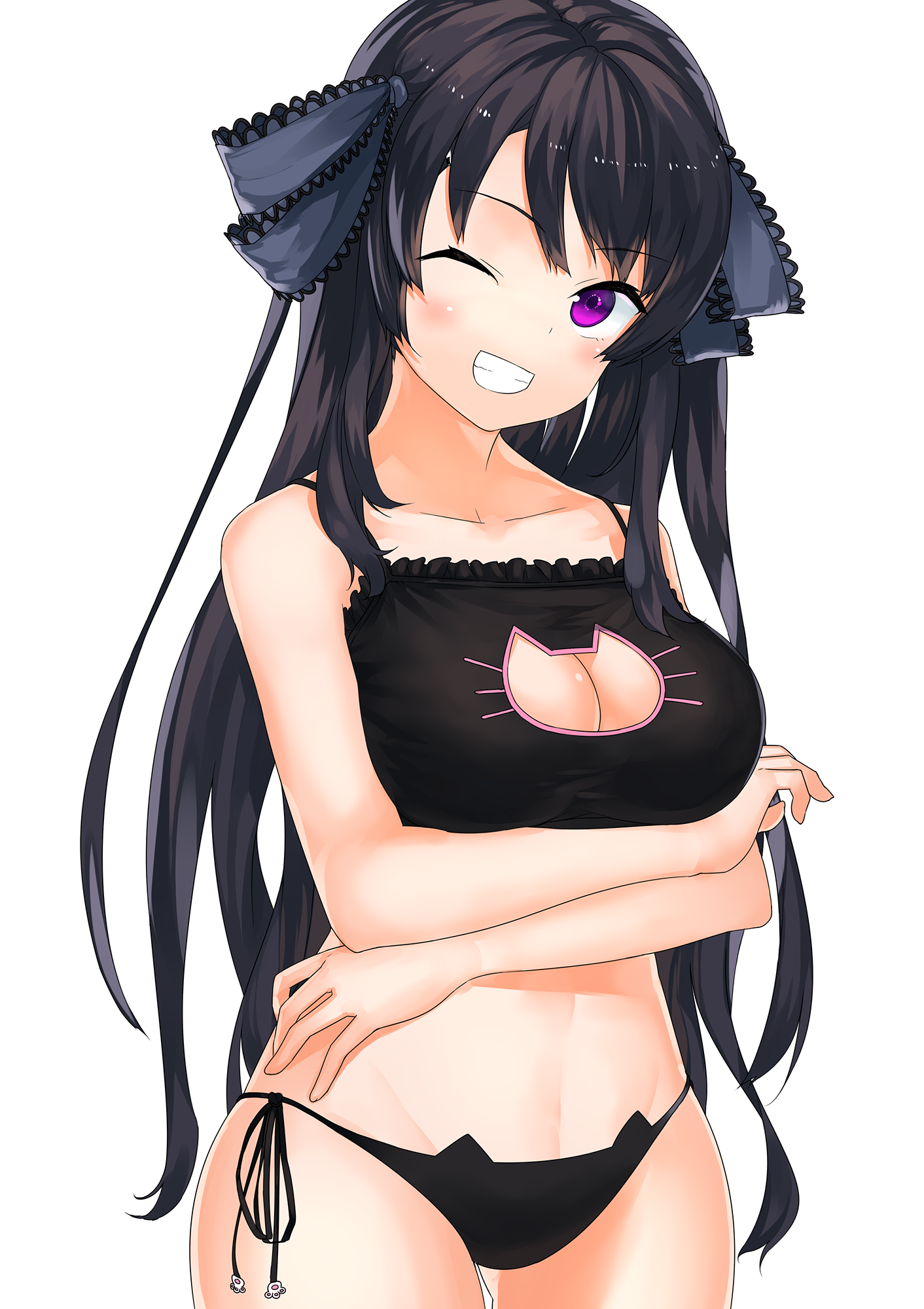 yande 348506 ao_no_kanata_no_four_rhythm bra breast_hold cleavage harumaki-0327 .png