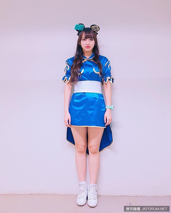 《宇宙少女》Ace級外貌，扮春麗超萌！結實的蜜大腿韓國網友都說戀愛了啦~