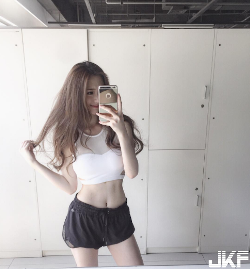 文化大學「極品女神」超喜歡流汗，透露想挑戰雙人運動！這臉和身材真的太犯規了&#8230;
