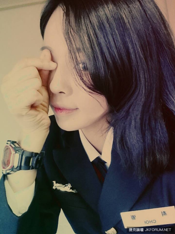 韓國最美「海軍妹」這顏值真的超高！齁唷~你再這樣漂亮下去人家就要去當兵了喔！