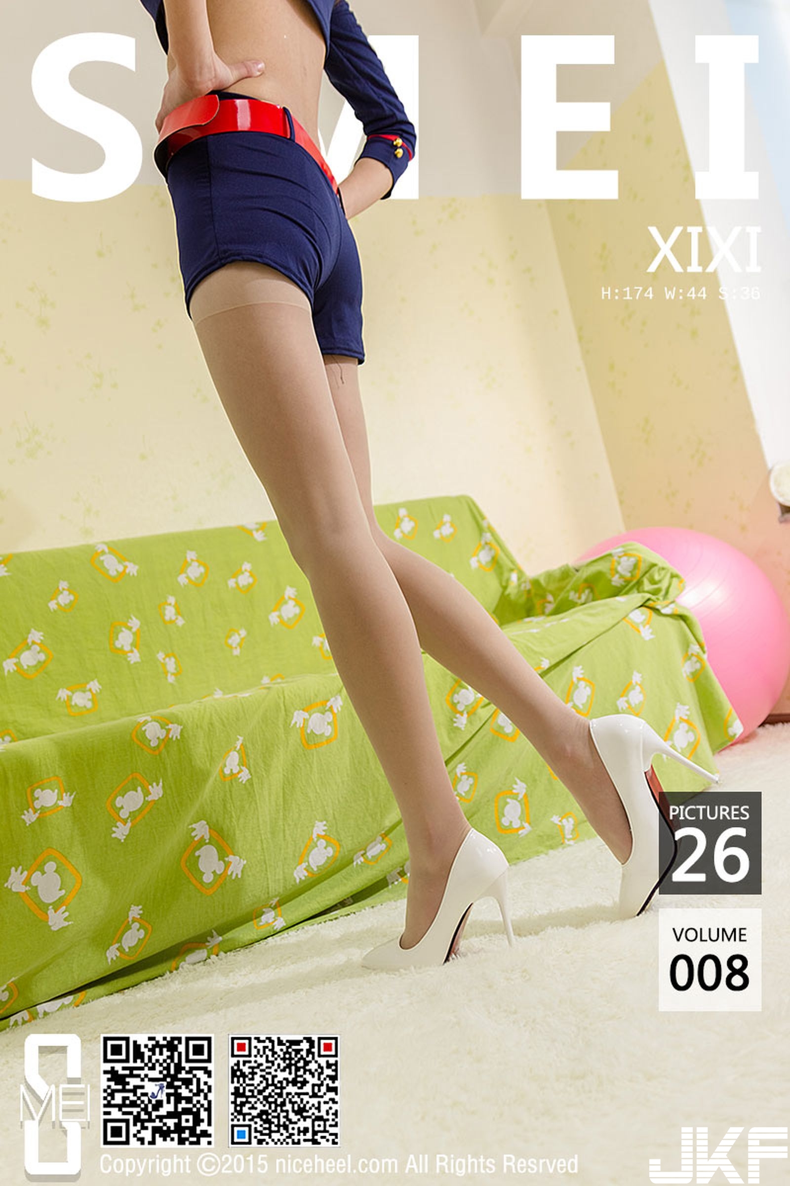 【SMEI秀美系列】NO.008 XIXI 肉絲高跟美腿 【27P】 - 貼圖 - 絲襪美腿 -