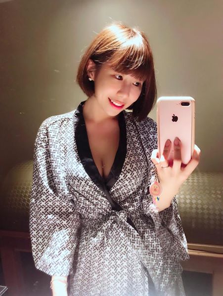殘暴的胸部浴衣檔不住！養生會館正妹乳溝比海溝還要深，看到這溝我也準備去通一下了&#8230;