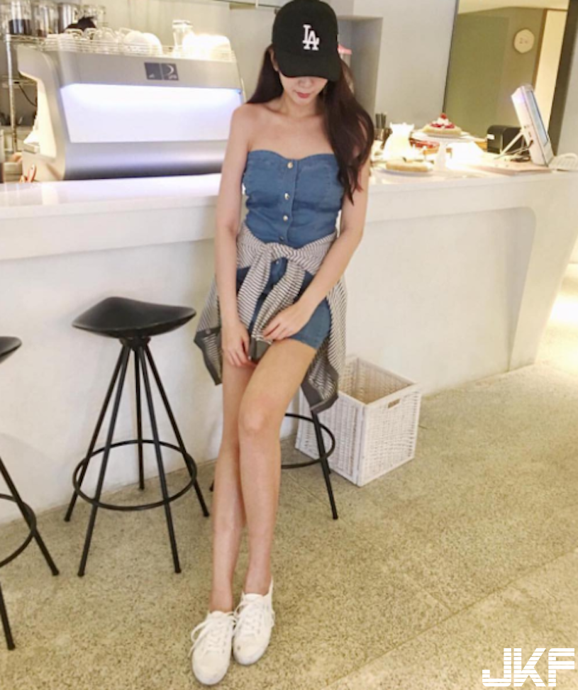 九頭身美女曬「逆天美腿」  穿紅比基尼..巨乳快蹦出來了！