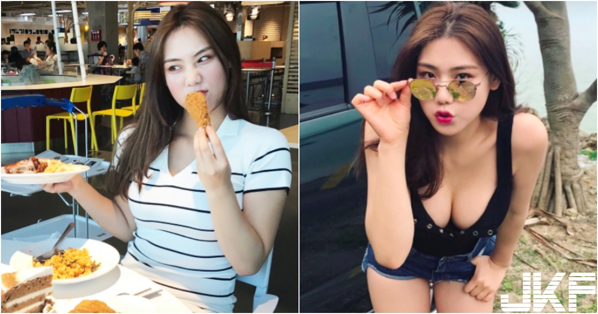 「吃雞腿奶妹」狂嗑食物！每個看起來都超美味，尤其是「雪白大饅頭」的乳香味…【EV棋牌】-EV棋牌