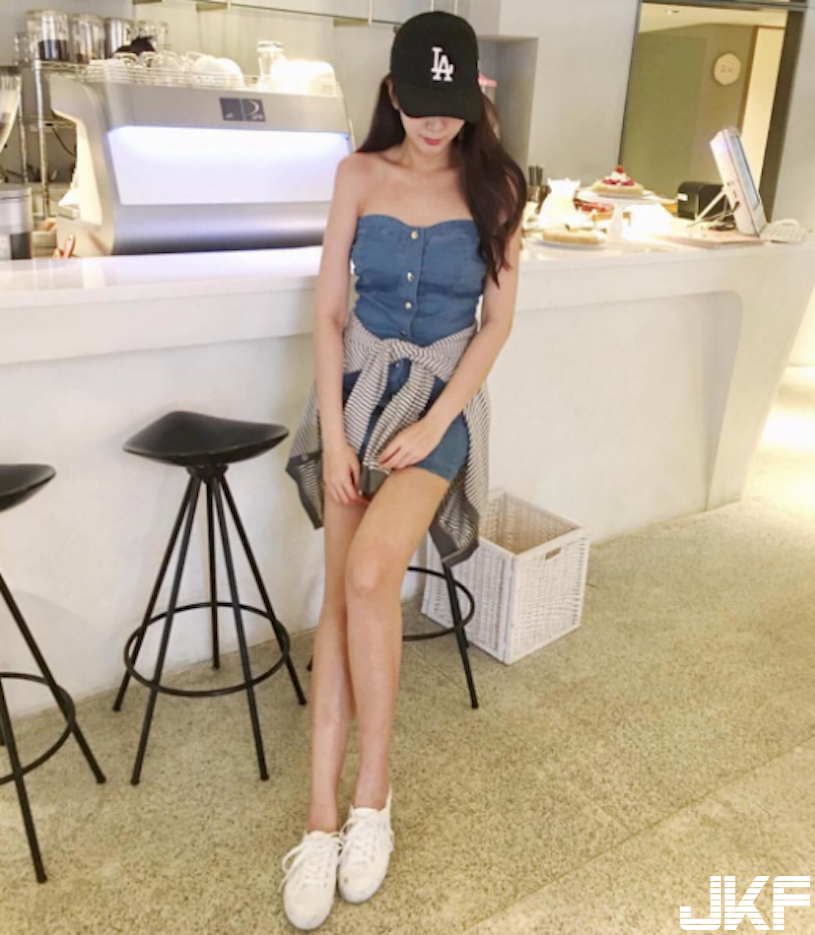 長腿辣姊「解放超強美乳」，渾圓南半球快溢出，完全是天菜正妹！