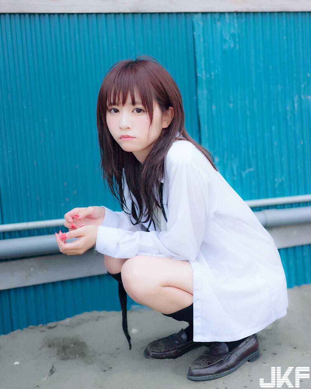 甜美高校妹子水手服與百褶裙的「終極制服誘惑」！不露奶也讓人覺得性感&#8230;
