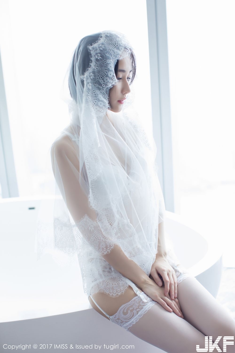 終極通透感！清新的純白色「內衣新娘」今天就要嫁給你！