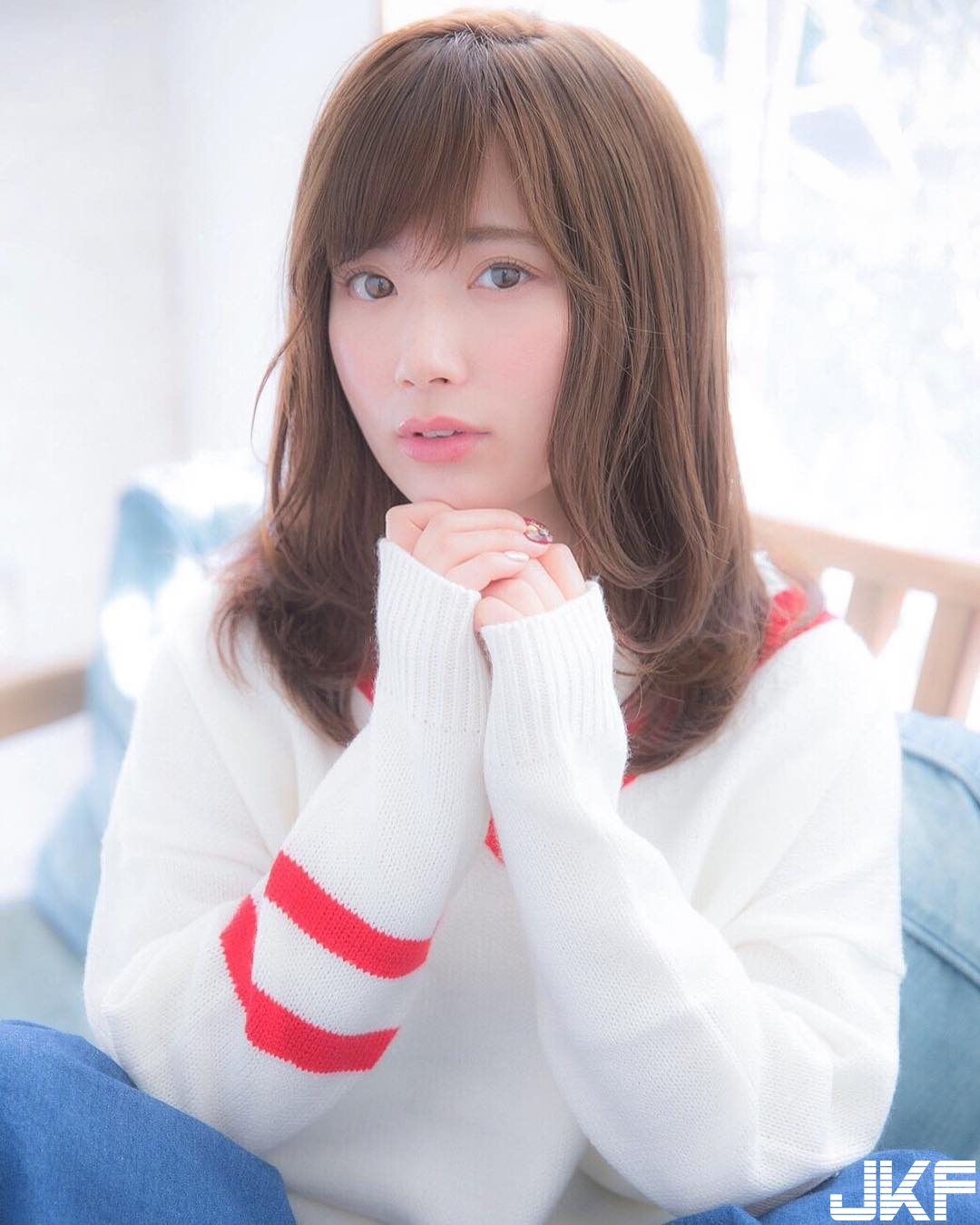 好飽滿！「卡哇伊JD」海邊大露「渾圓美乳」　日本女大生素質都這麼優嗎？