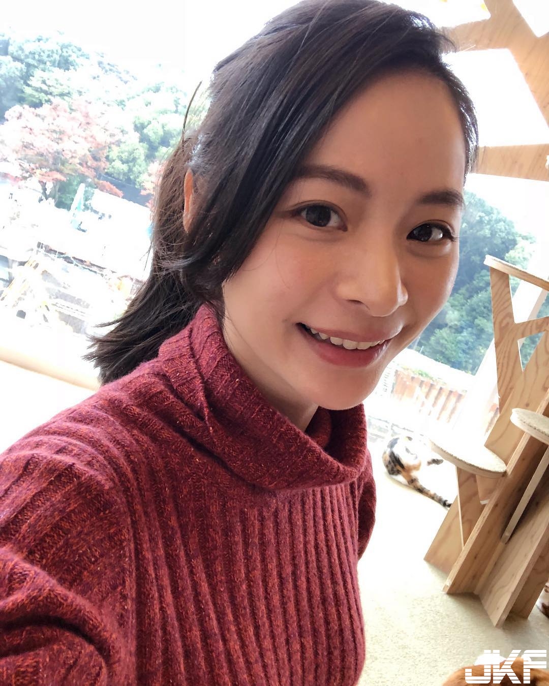 清新正妹「神似阿嬌」！健身運動畫面太性感　笑容甜美讓人秒戀愛！