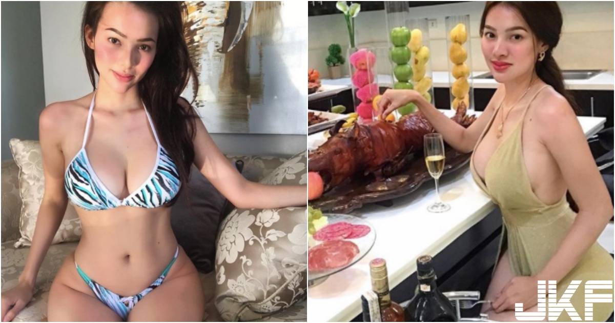「大奶貴婦」在家火辣下廚！「渾圓美乳＋豐滿翹臀」看起來超美味啊！【EV棋牌】-EV棋牌