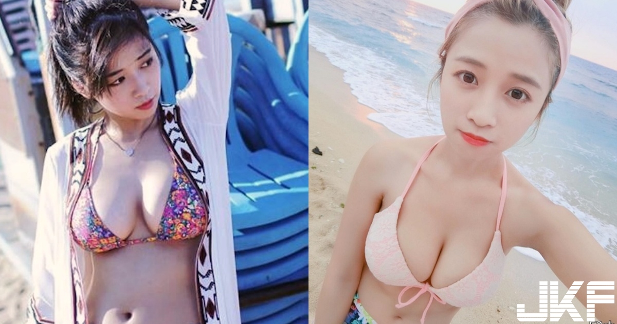 超豪華ω奶！正妹「胸前好重」圓圓滿滿太立體，海邊「劇烈晃動」網：比浪更洶湧！【EV棋牌】-EV棋牌