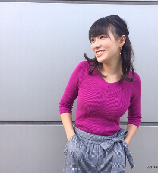 才 21 歲！日本最正氣象播報員「E 奶藏不住」　毛衣下巨乳隱形炸裂　