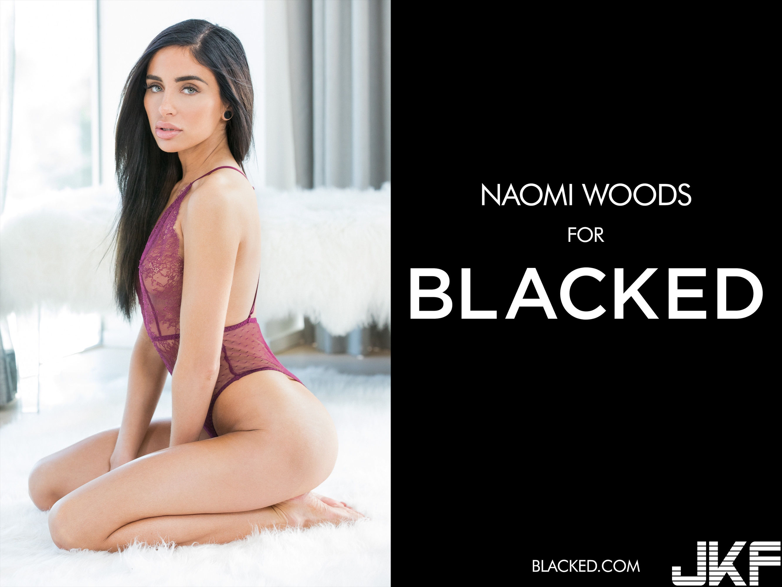 Blacked - Naomi Woods 男友同意女友出軌(圖) - 貼圖 - 歐美寫真 -