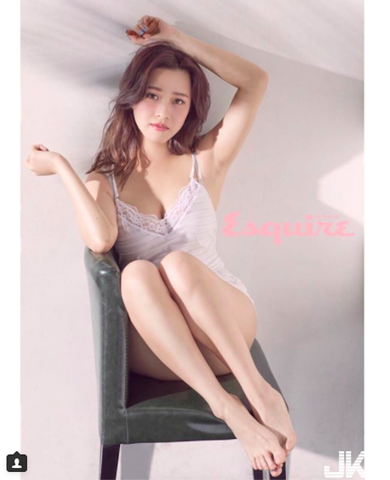 運動派的「大奶正妹」！超胸猛的上圍「內衣包不住」！連流汗的陰影都那麼邪惡啊！
