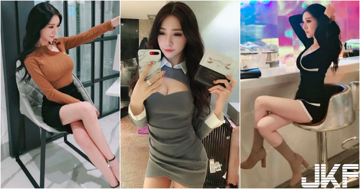 【球盟会】火辣辣！餐廳捕捉「超胸美腿妹」飽滿身材太犯規！讓人迷戀的「美乳視角」有夠誘人…