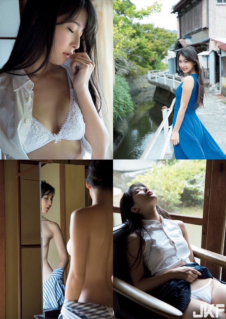 長腿妹「川崎あや」展現極細20吋小蠻腰！泳衣陷入神秘三角帶太惹火！
