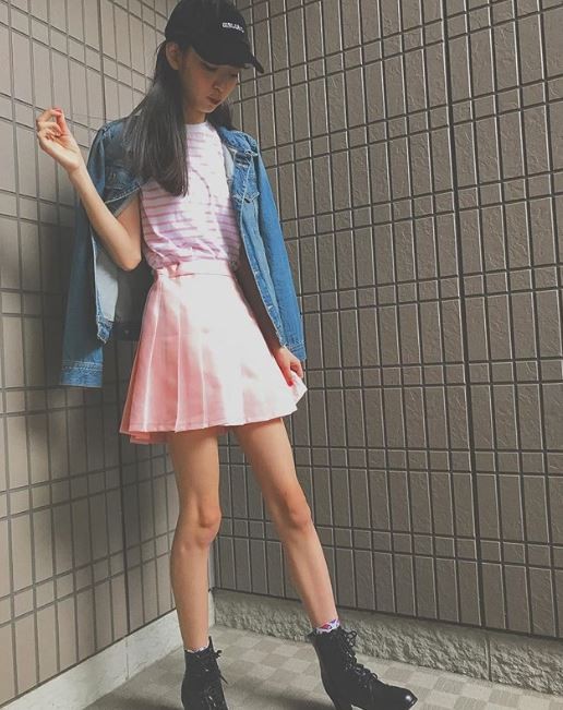 身高174cm小學生！激萌櫻花妹「長腿吸睛」&#8230;網友超想犯罪