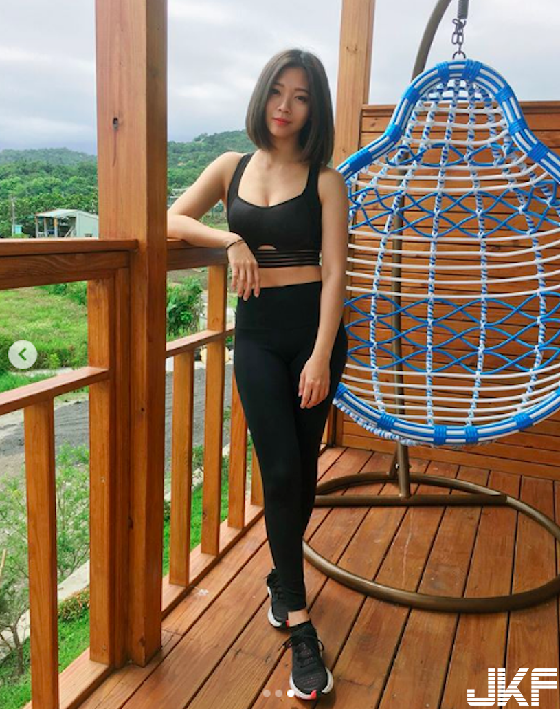 有玄機！台南「最辣女健身教練」圖片調得暗暗der，仔細一看照片「暗藏驚喜」呀&#8230;