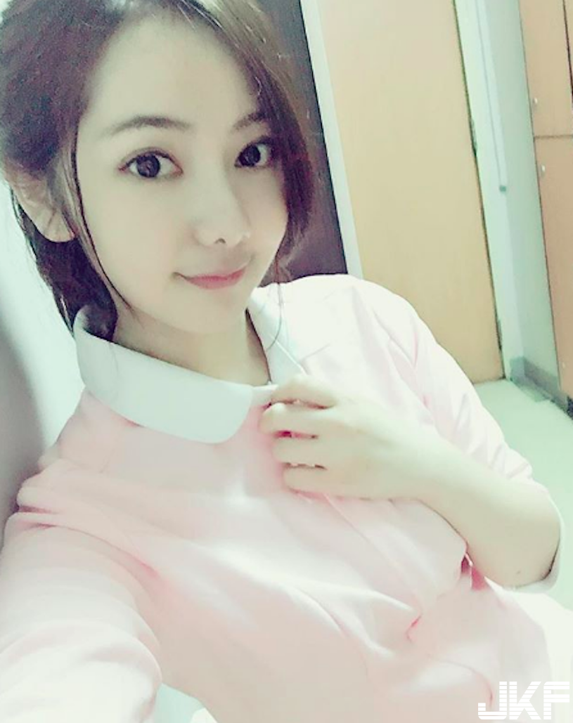 台北最辣護理師！「水滴圓乳」＋「萌萌大眼」沒生病也會直接被電暈呀！