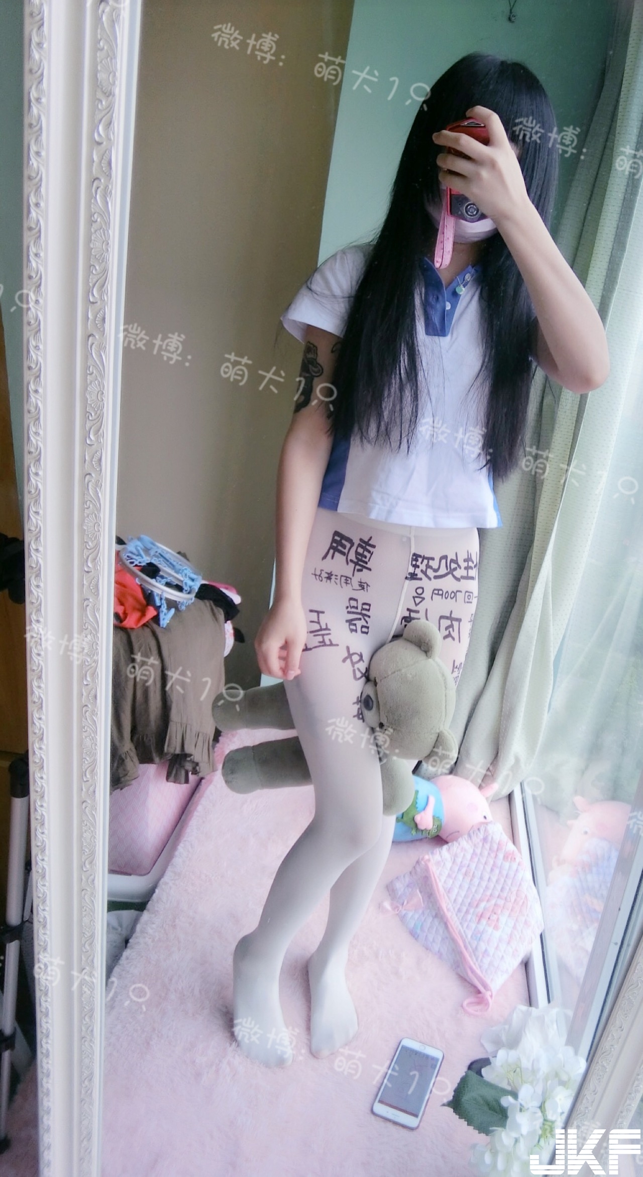 【網路收集系列】萌犬1只  校服 VIP福利帖【50P】 - 貼圖 - 絲襪美腿 -