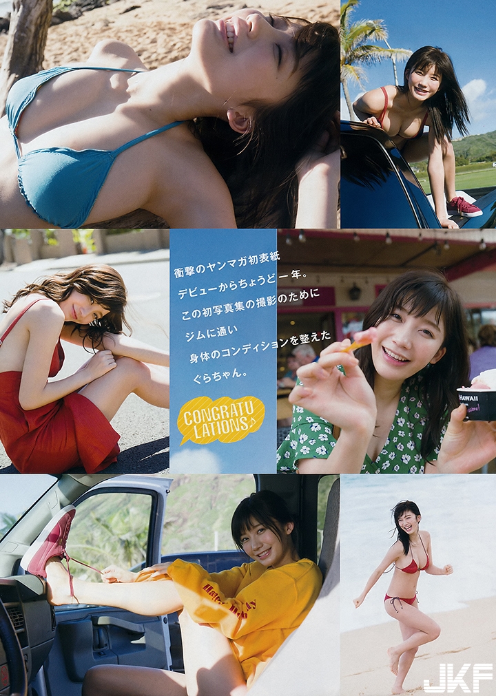 超人氣「小倉優香」大解放！海邊直接甩掉比基尼，讓「G級美乳」一起感受夏天的氣息！