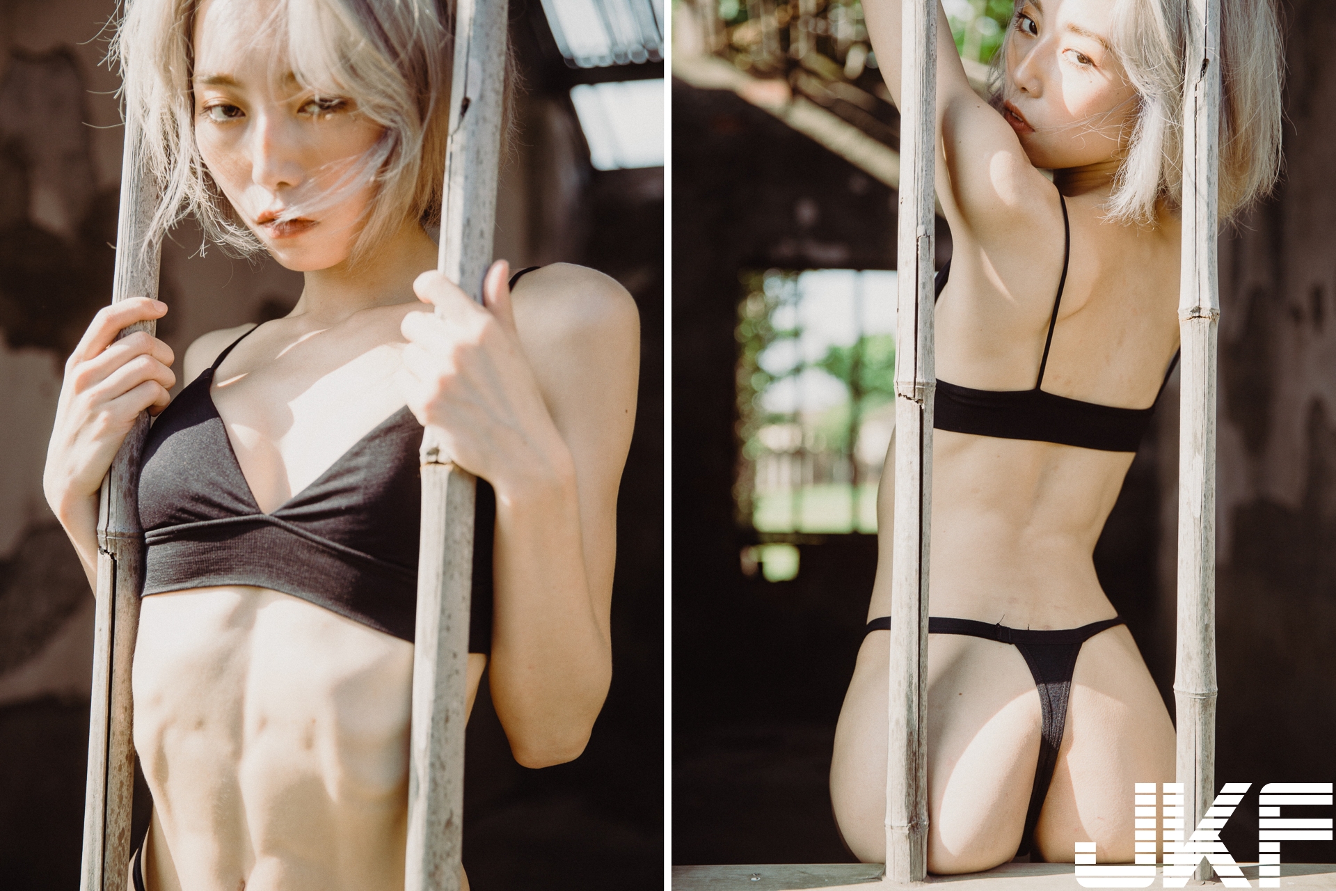 荒野中的迷幻霸氣！攝影師「陳盈宏」鏡下健美女體與色彩結合，超脫俗世的性感藝術！